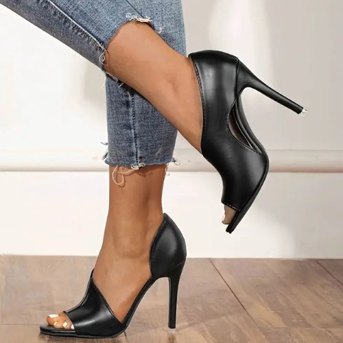 TALIA™ | Elegante High Heels mit offener Spitze