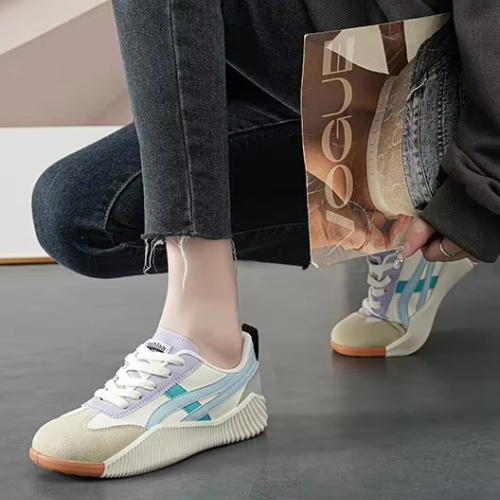 MAYA™ | Damen-Sneaker mit Plateau-Sohle und rundem Zehenbereich