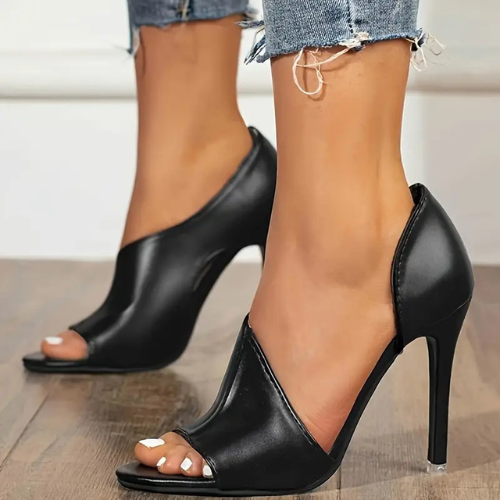 TALIA™ | Elegante High Heels mit offener Spitze