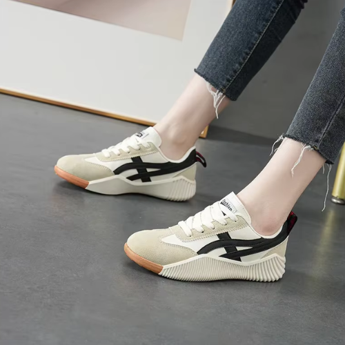 MAYA™ | Damen-Sneaker mit Plateau-Sohle und rundem Zehenbereich