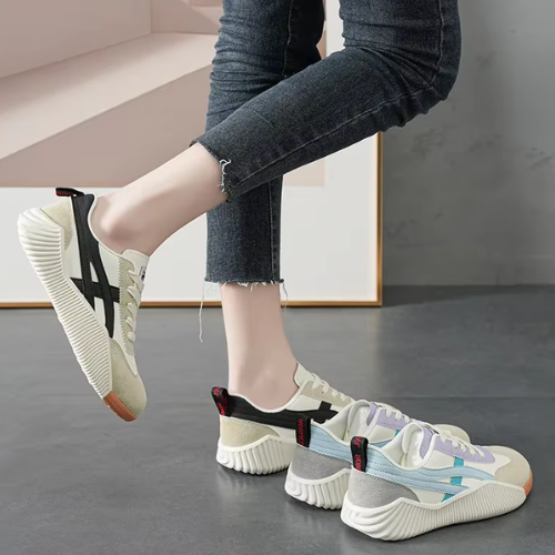 MAYA™ | Damen-Sneaker mit Plateau-Sohle und rundem Zehenbereich