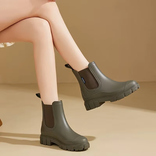 RAINI™ | Stilvolle halbhohe Regenstiefel für Damen